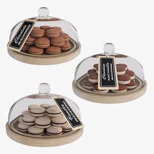 3D Macaroon stands