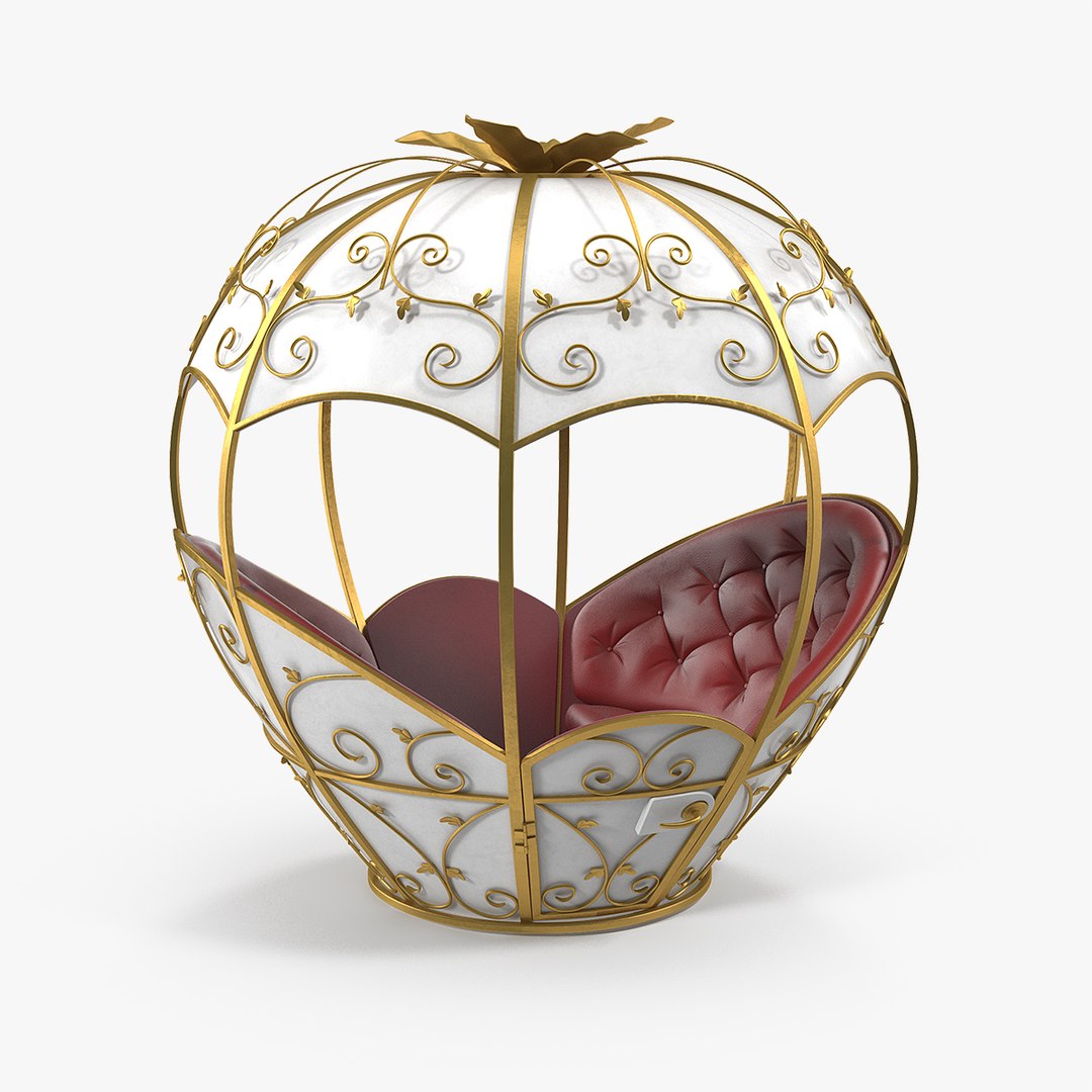 Pumpkin Cabin 3D model preview