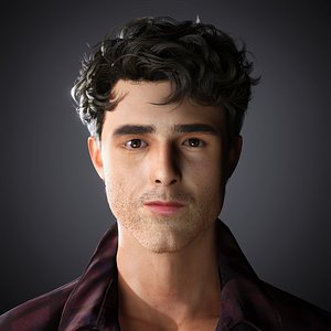 3D Jacob Elordi Character