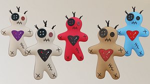 voodoo doll 3D model