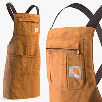 Carhartt Firm Duck Work Apron Brown