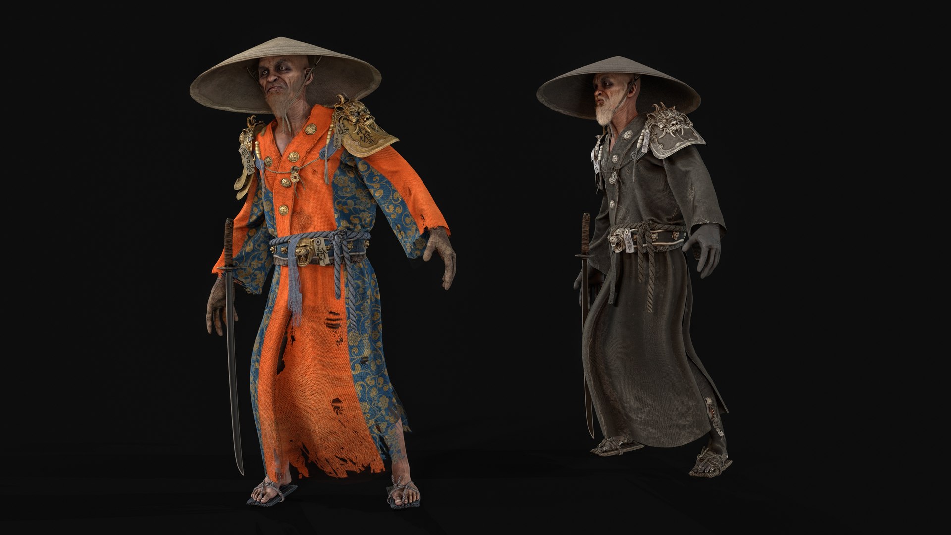 3D Old Samurai model https://p.turbosquid.com/ts-thumb/6T/KXMfHd/Do/desktop4/jpg/1765645346/1920x1080/fit_q87/04ca6ffa89b93620d092813d158931f6cf0b0a25/desktop4.jpg