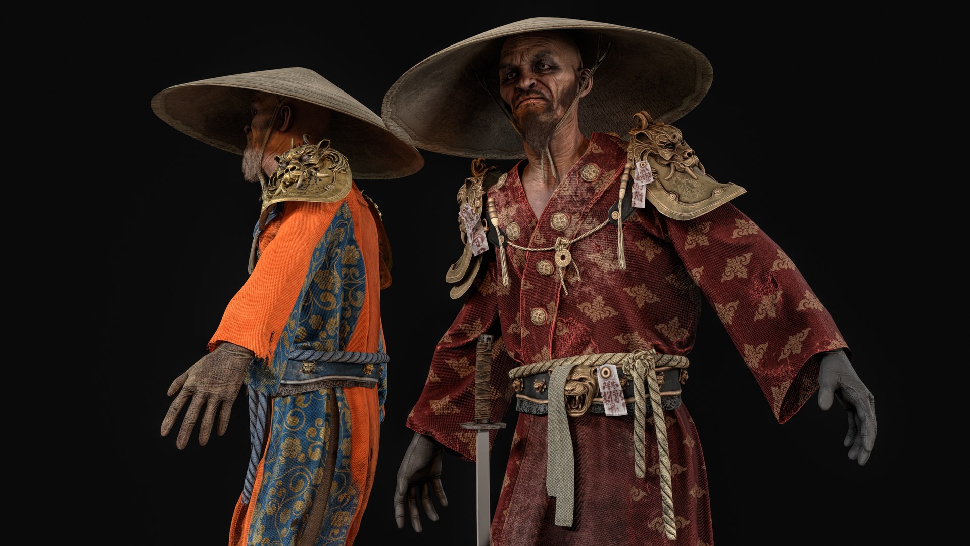 3D Old Samurai model https://p.turbosquid.com/ts-thumb/6T/KXMfHd/f2/desktop12/jpg/1765645473/1920x1080/fit_q87/60ce6edc6a05c0fc99837842ef9f39c92dec4ae7/desktop12.jpg