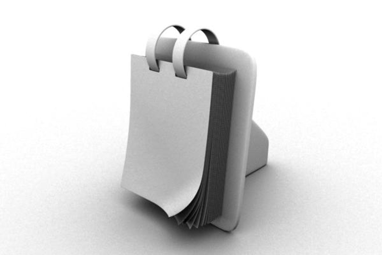 3d model calender date
