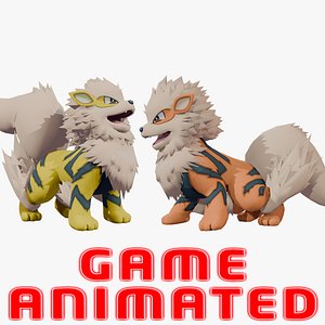 POKEMON Arcanine Animated Game Already