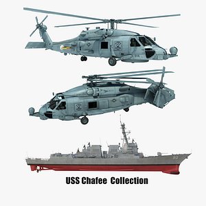 3D 2 uss chafee model