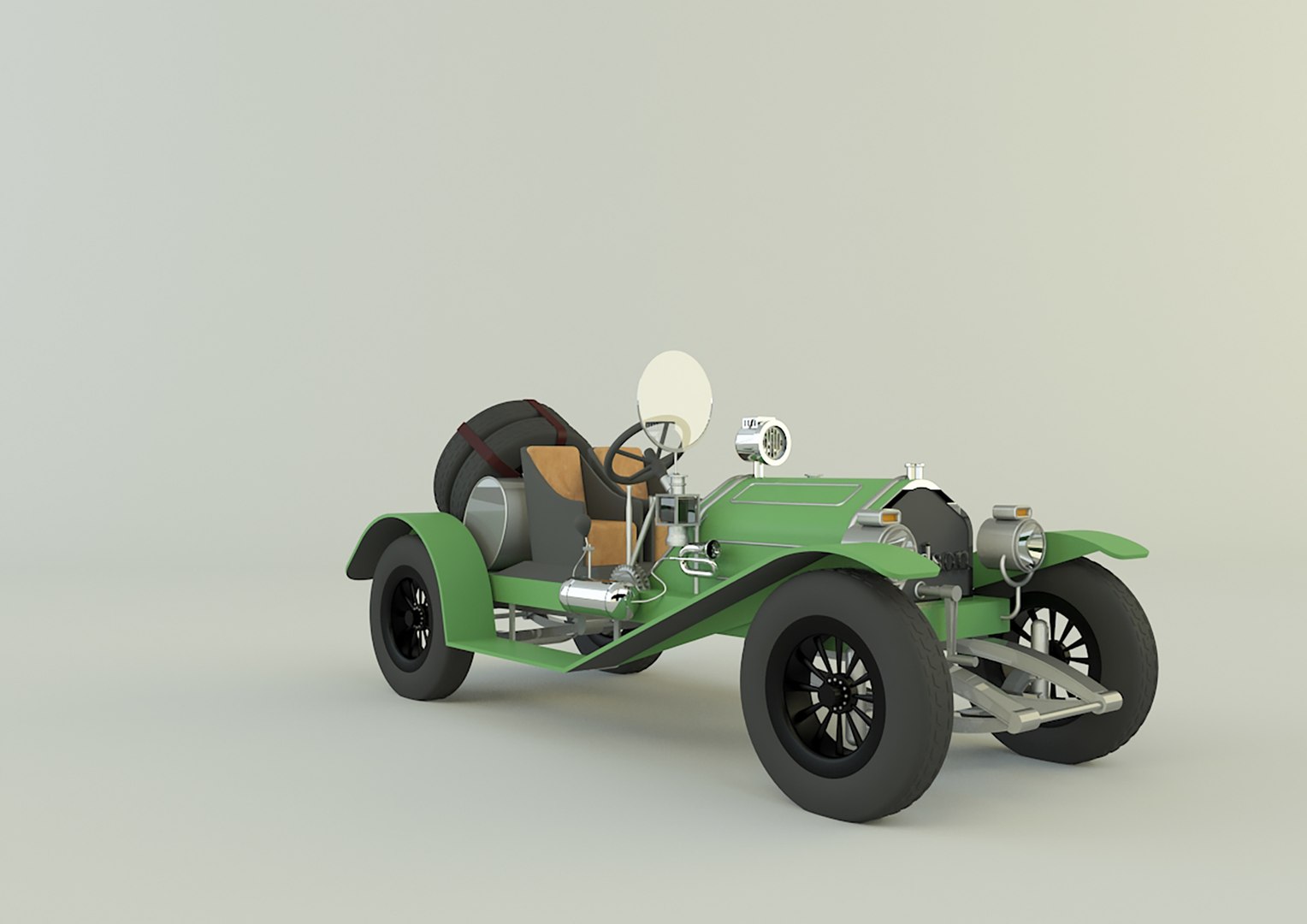 Antique car 3D model 3D model - TurboSquid 2063070