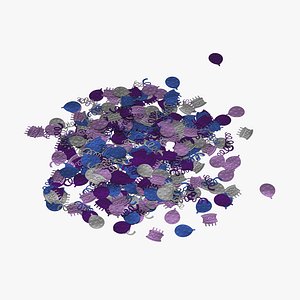 Confetti 2 3D Model