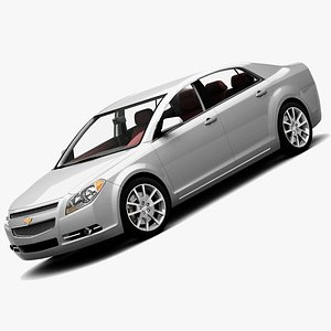 3ds 2008 chevrolet malibu sedan