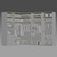 Corner wardrobe 3D