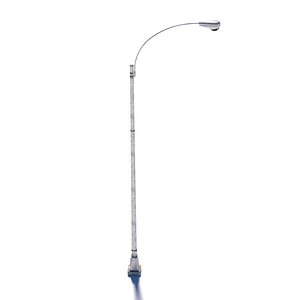 New York Street Lamp 3D model v03