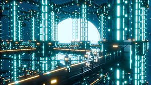 Intergalactic Lattice Space Superstructure - Modular Megastructure Map 3D
