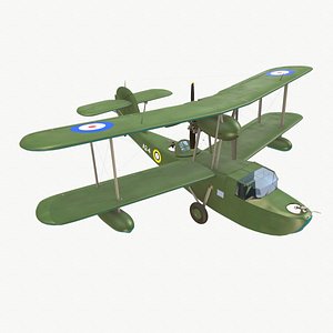 3D supermarine walrus mk-1 model