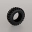Truck Tire 3D model