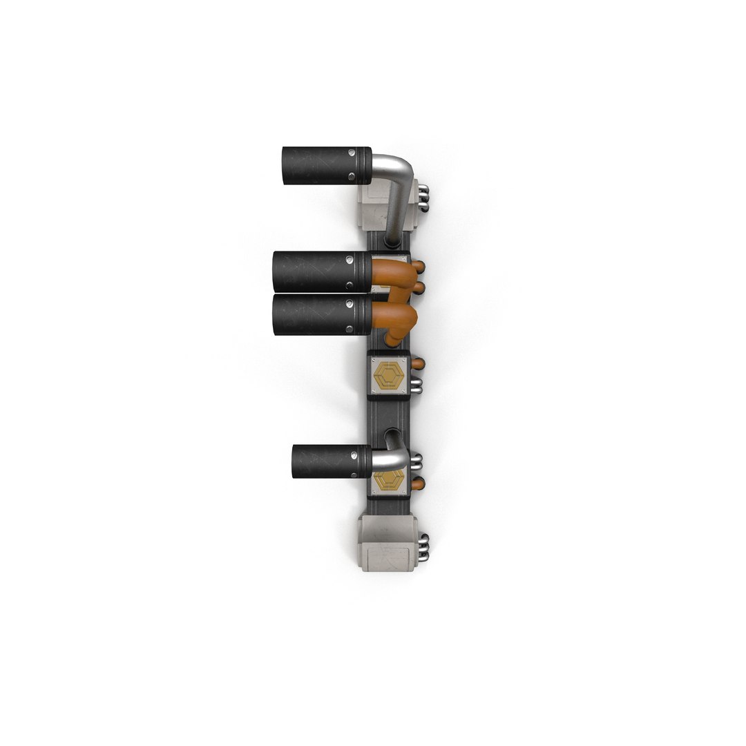 Fbx Sci Fi Pipes