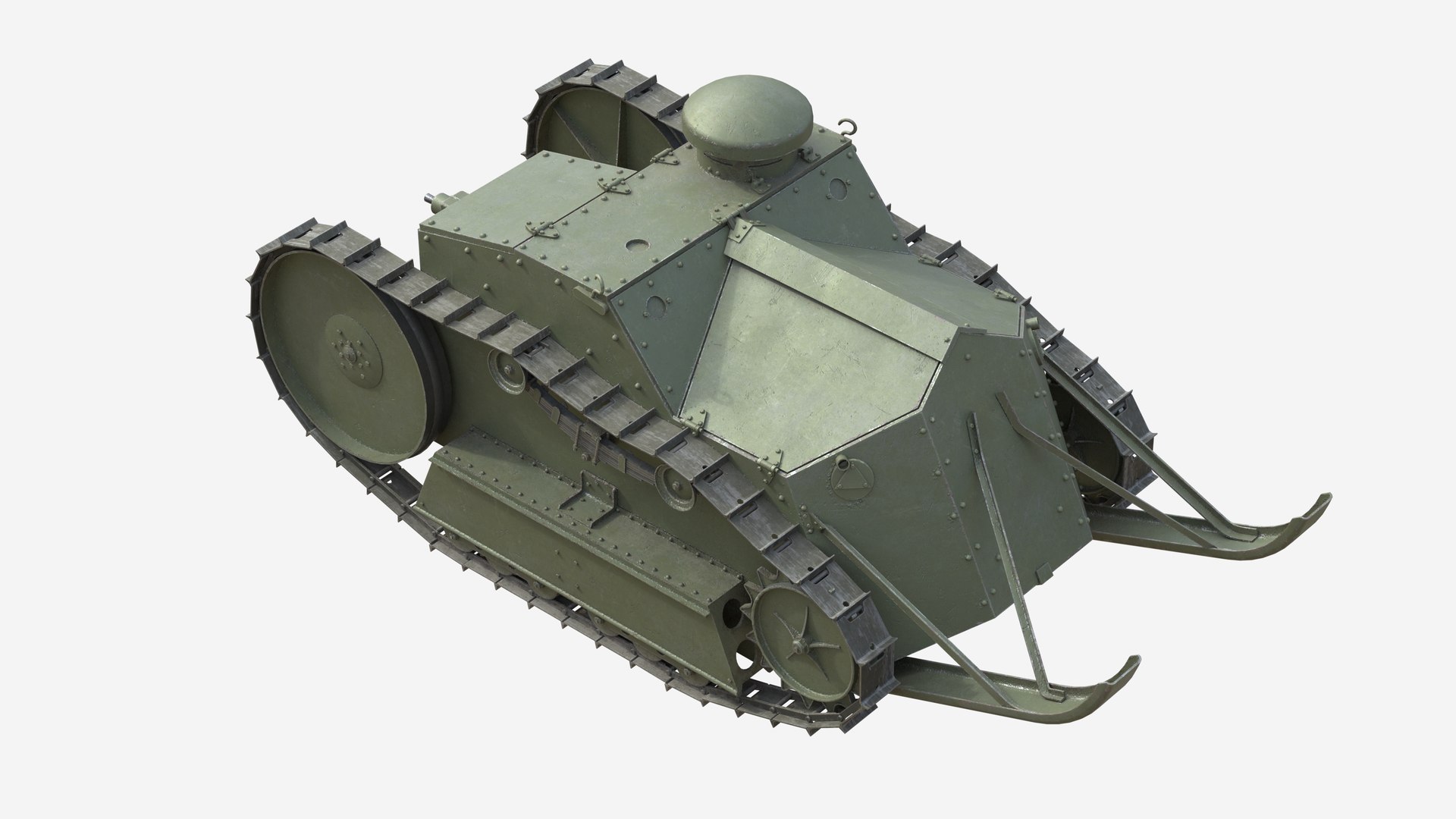 3D American Light Tank - TurboSquid 2373115