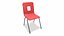 Chaise en plastique PBR basse résolution