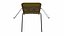 Chaise en plastique PBR basse résolution