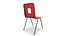 Chaise en plastique PBR basse résolution