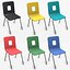 Chaise en plastique PBR basse résolution