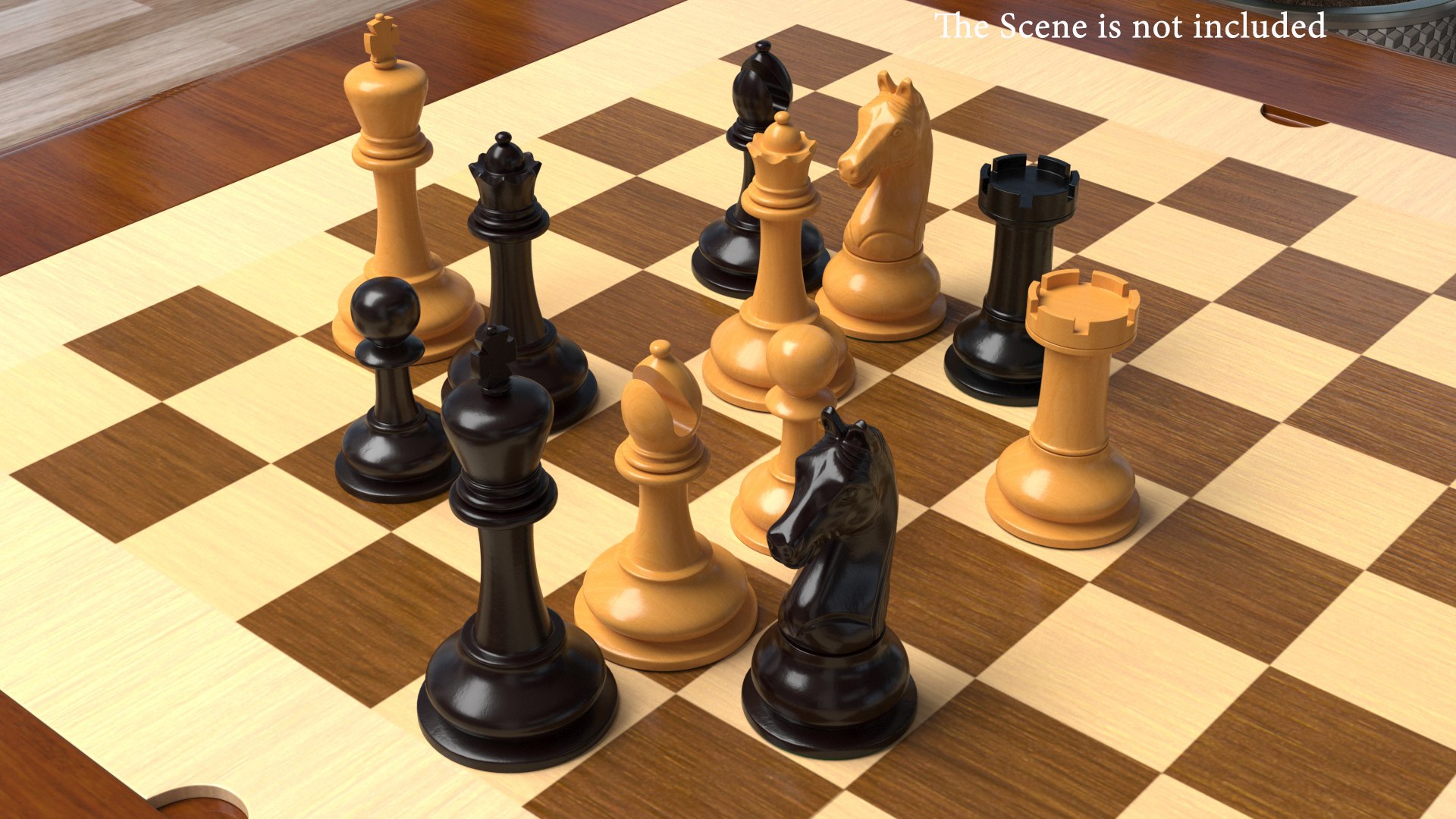 Chess Set Model - TurboSquid 1647069