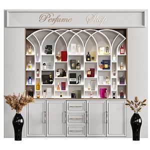 Store Show Case 9 Perfume Shop 3D model