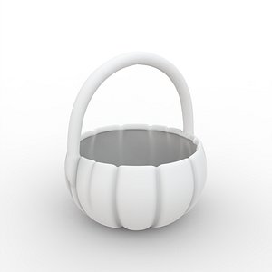 Pumpkin Basket 3D Print Model model