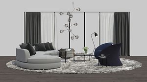 living room20220728 3D model