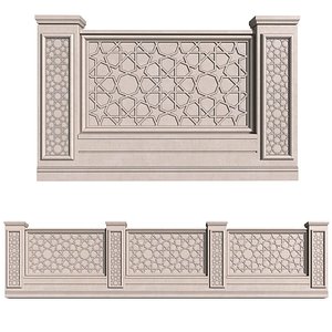 Arabian Fence in oriental style