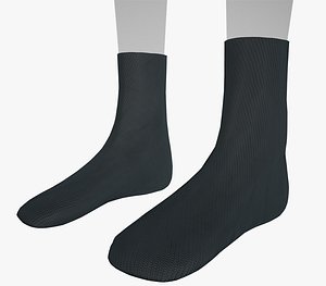 Black Socks Style 4
