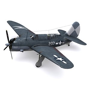 3d helldiver bomber model