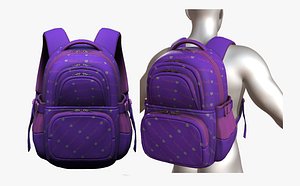 3D luggage fashion bag model