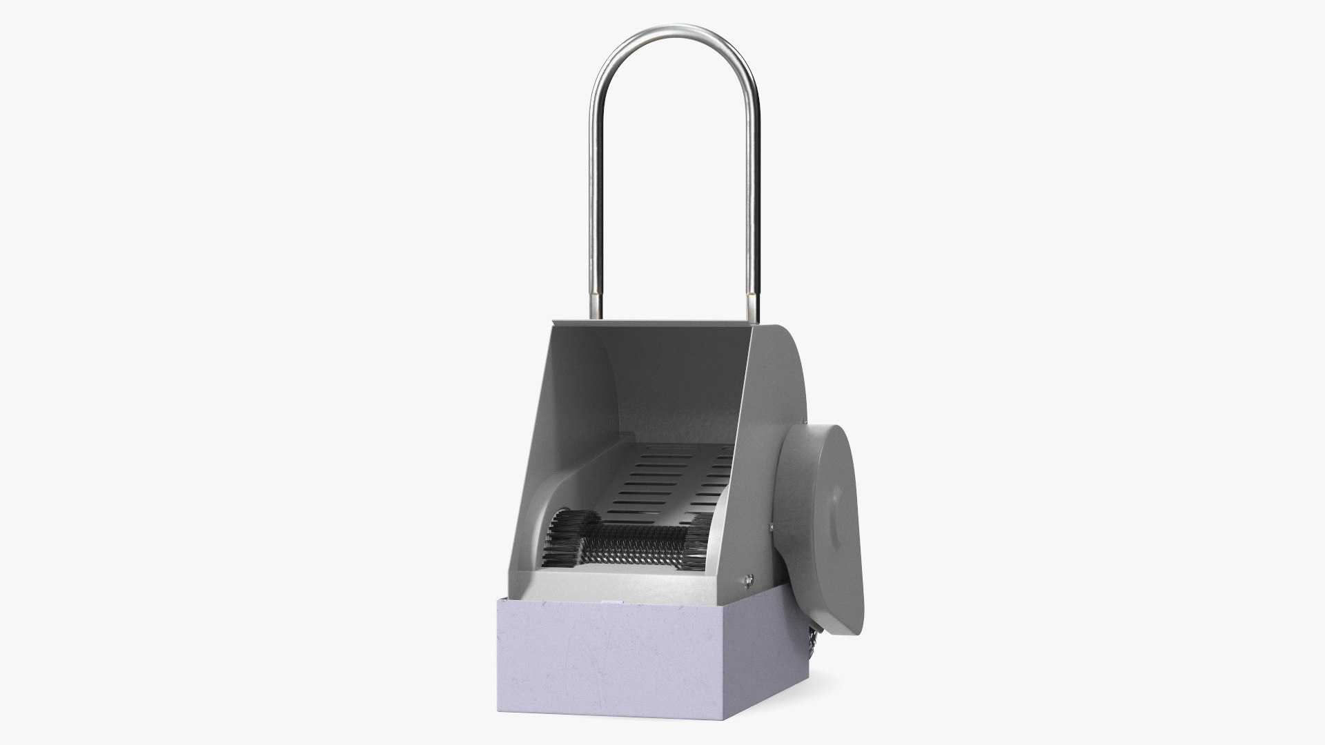 Outdoor Shoes Cleaner Grey 3D model preview