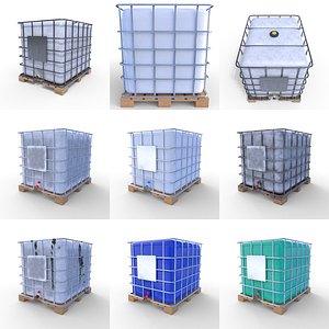 ibc container pack 3D model