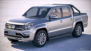 3D volkswagen amarok 2018