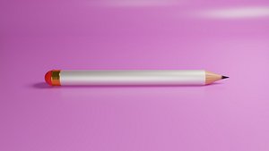 pencil 2b pen 3D