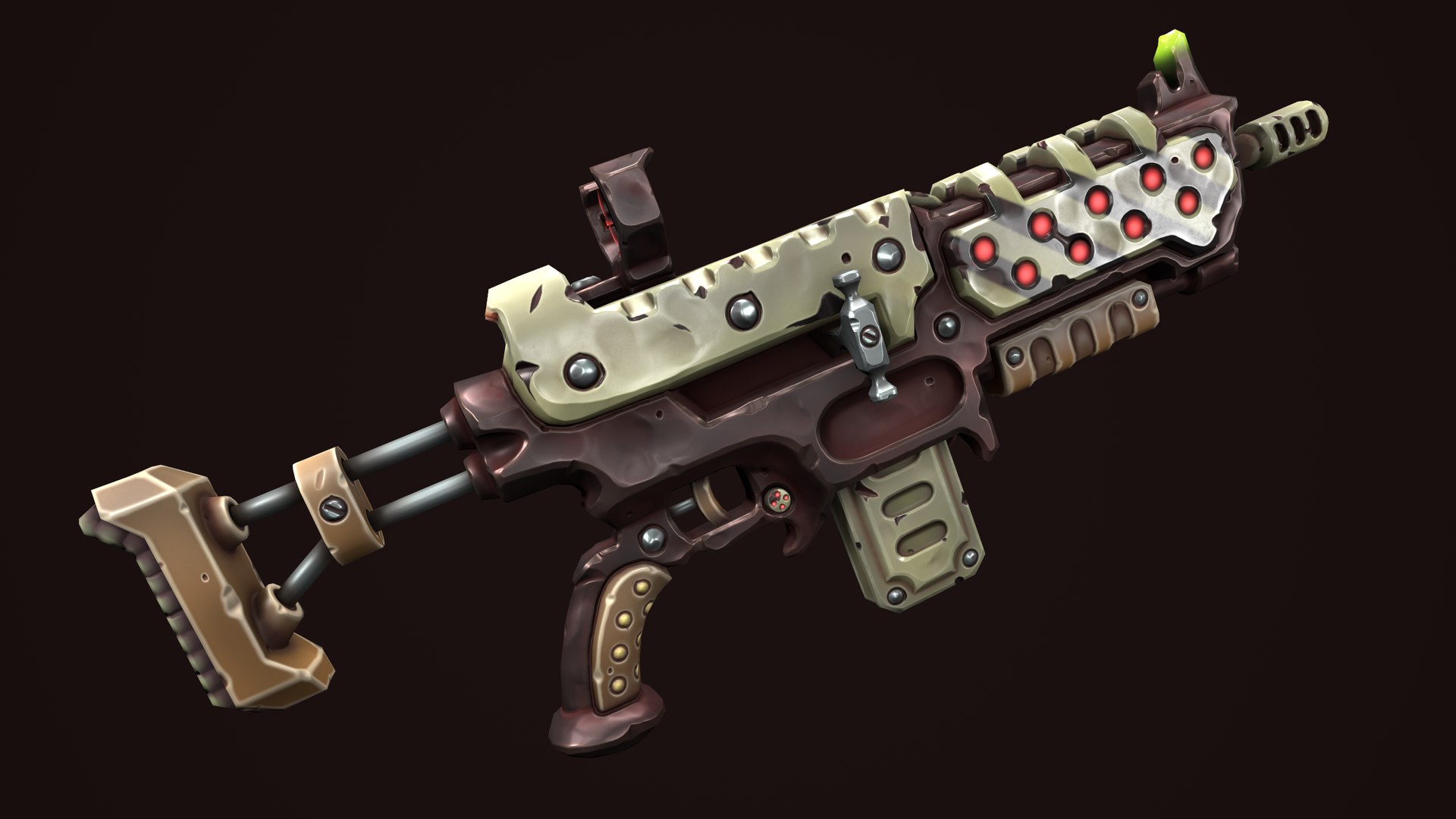 Combat Assault Rifle Model - TurboSquid 2248012