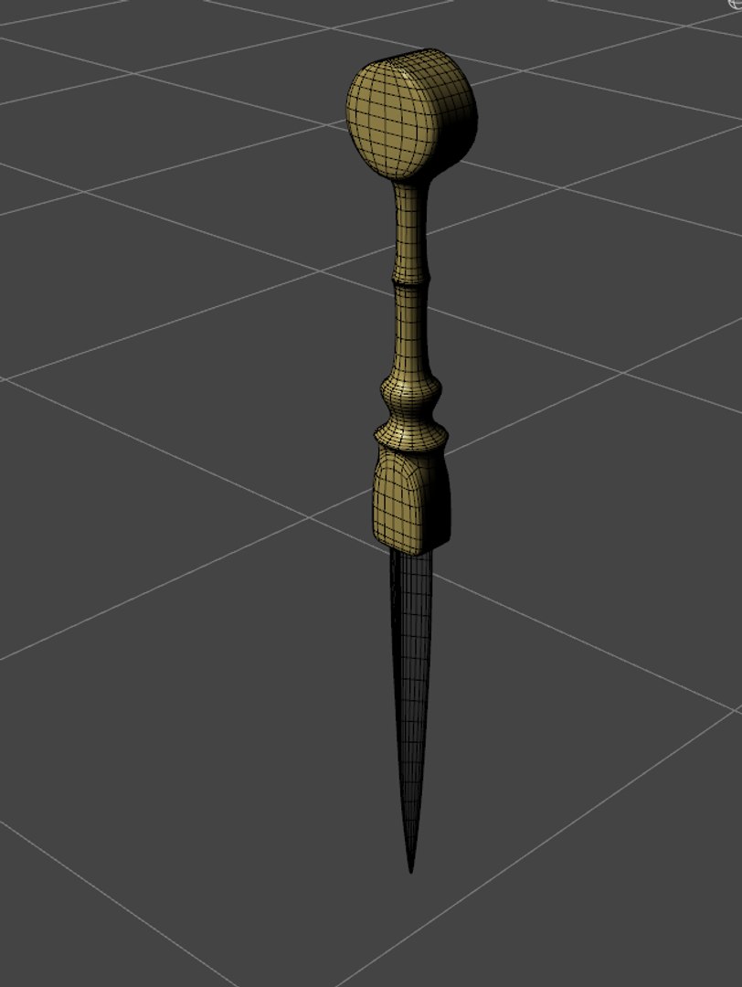 Ear Dagger 3D - TurboSquid 1596548