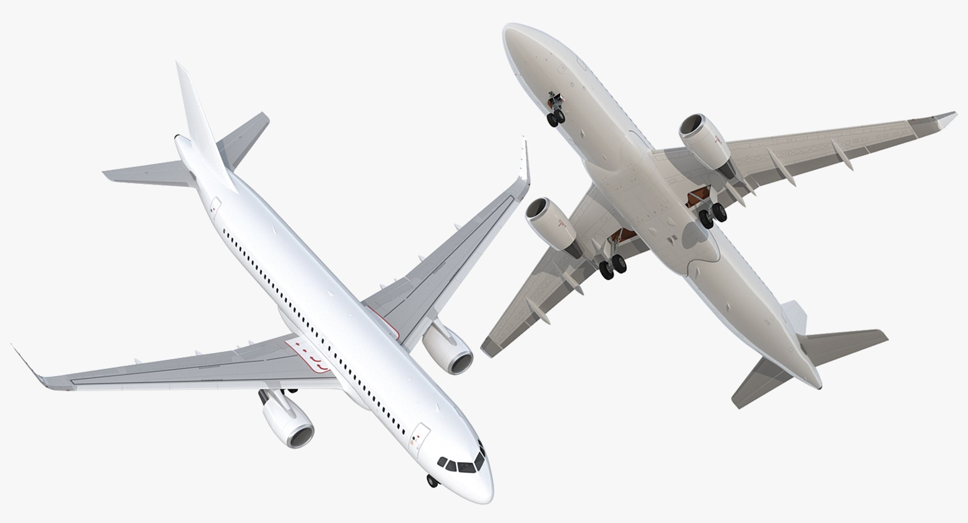 3D Airbus A320neo Simple Interior - TurboSquid 1348206