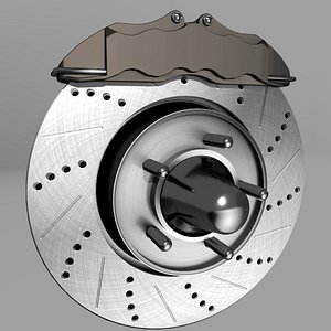 brake disc 3D model