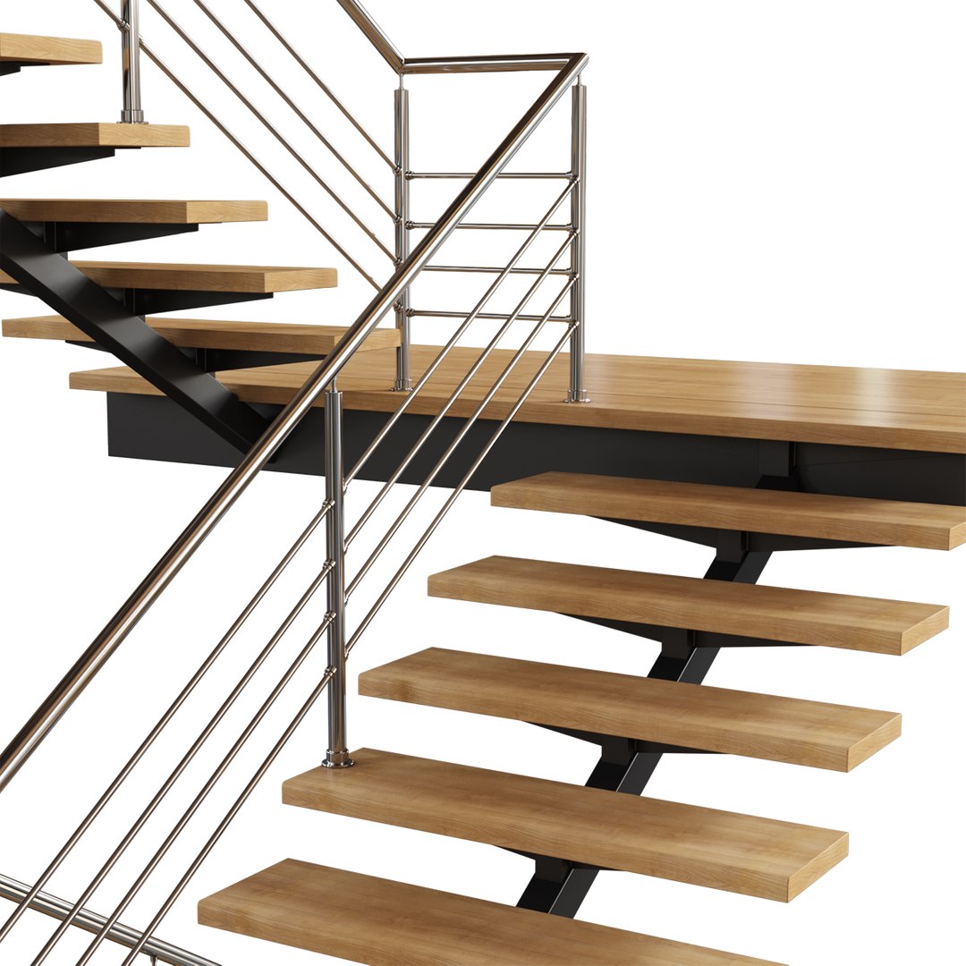 3D model stairs - TurboSquid 1661946