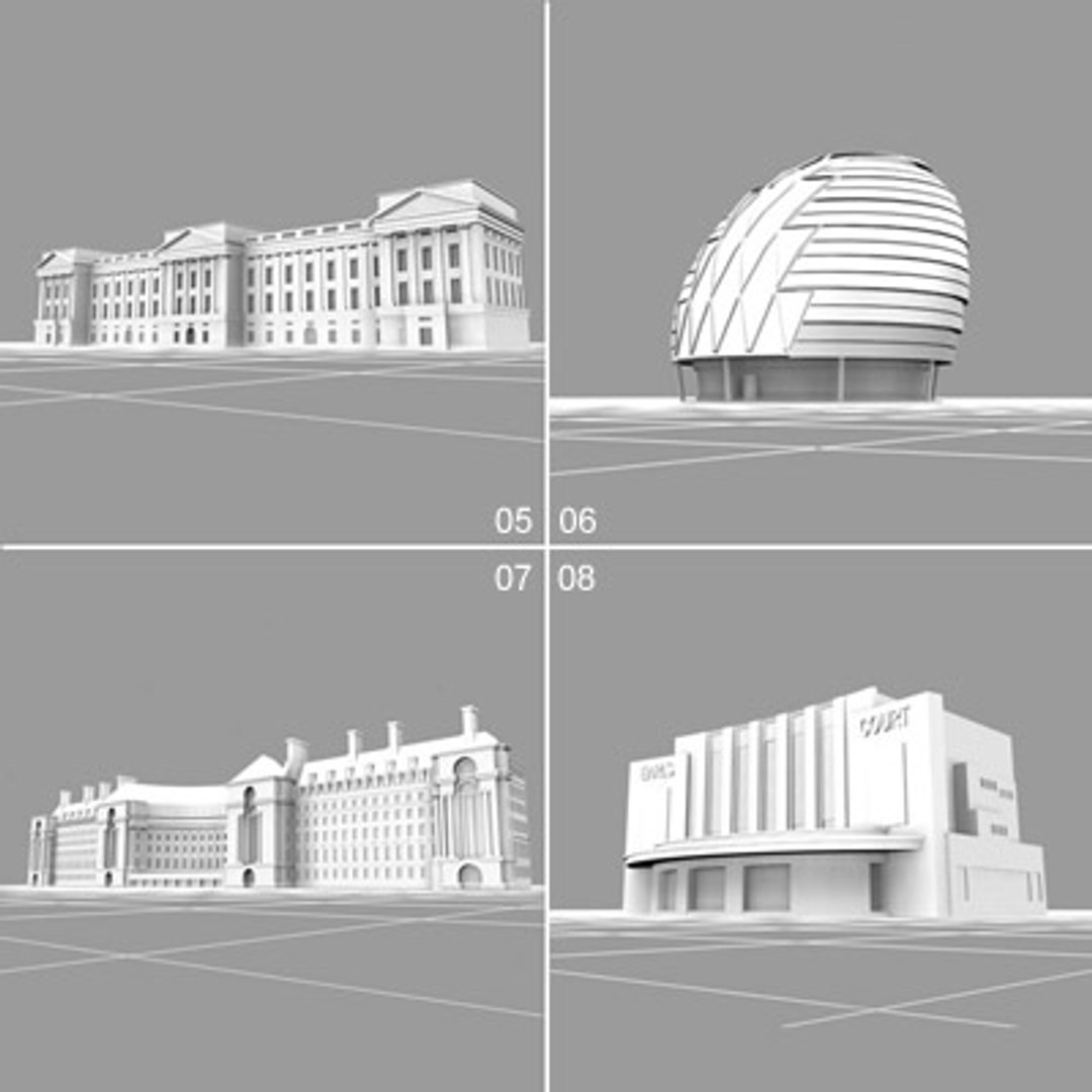 landmarks buildings museum palace 3d model