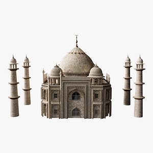 Taj Mahal 3D model