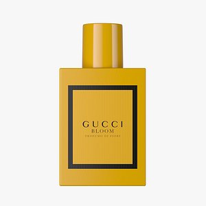 3D Gucci Bloom Profumo Di Fiori Perfume Bottle model