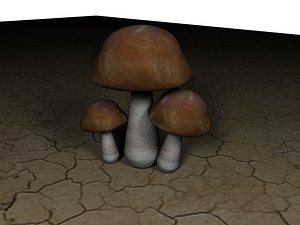 free obj model mushroom