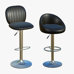 3D Stool Chair V191 model