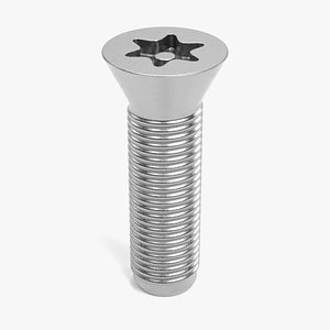 3D model screw pbr