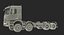 heavy utility truck 8x8 3D model