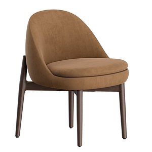 Sendai Chair Wood by Minotti model