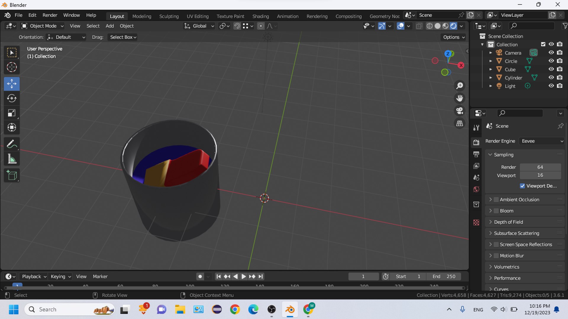 Cartoon painting bucket model - TurboSquid 2166719